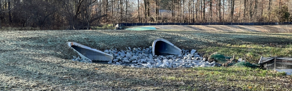 Chandeleur Woods Wet Detention Pond Completed 2